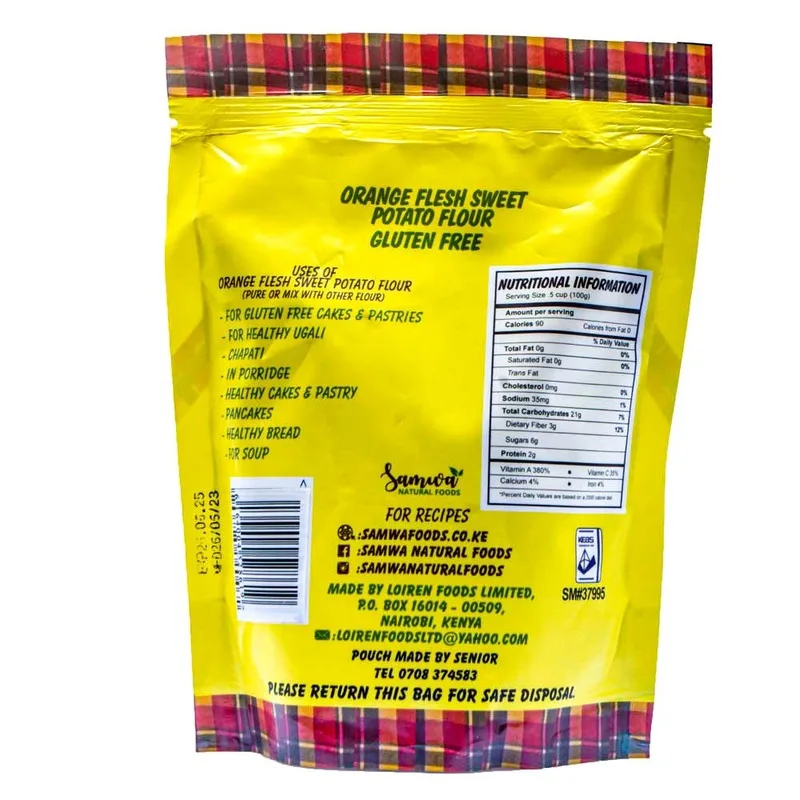 Gluten Free Orange Flesh Flour thumbnail 2